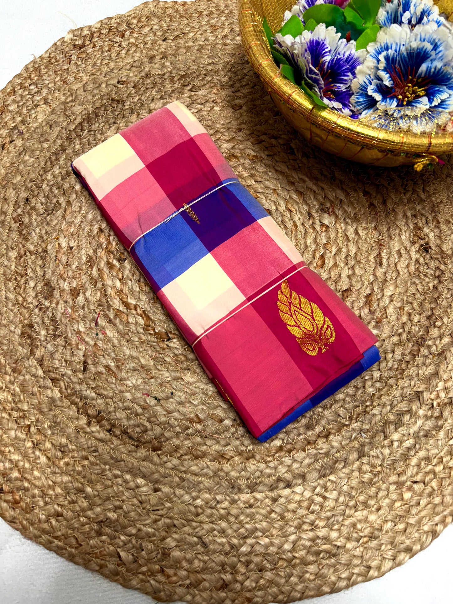 Pure Soft Silk Chexx Paithani