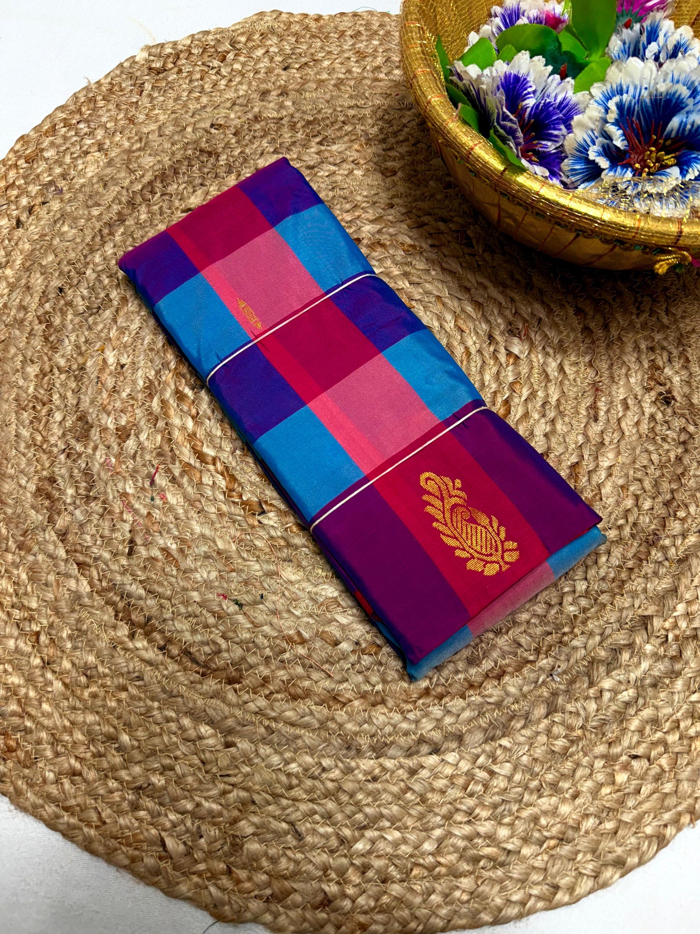 Pure Soft Silk Chexx Paithani